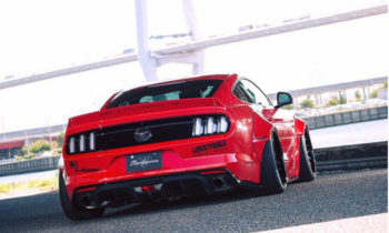 Liberty Walk wide-body Ford Mustang revealed