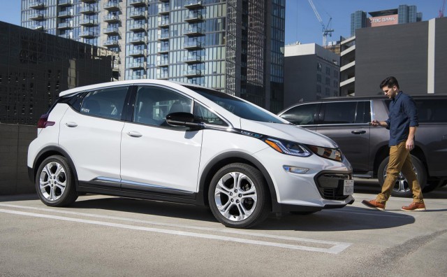 2017 Chevrolet Bolt EV added to Maven car- and ride-sharing fleet in Los Angeles, California
