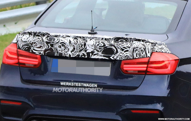 2018 BMW M3 CS spy shots - Image via S. Baldauf/SB-Medien