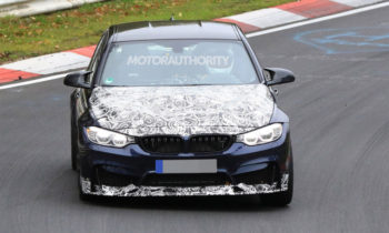 2018 BMW M3 CS spy shots
