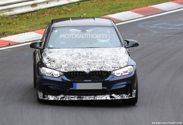 2018 BMW M3 CS spy shots - Image via S. Baldauf/SB-Medien