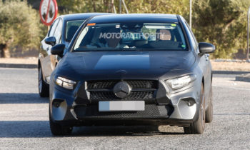 2018 Mercedes-Benz A-Class hatchback spy shots and video
