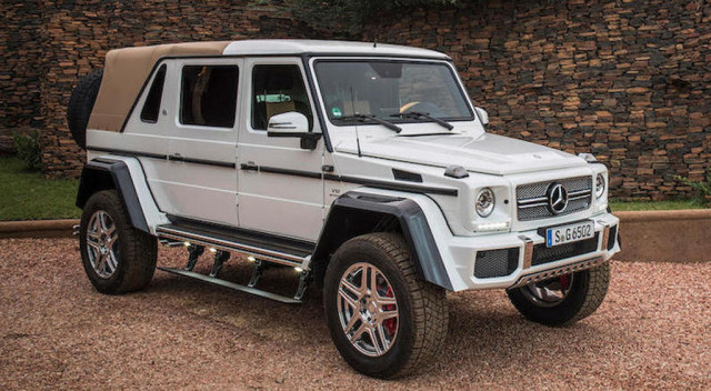 2018 Mercedes-Maybach G650 Landaulet no. 99 - Image via Bonhams