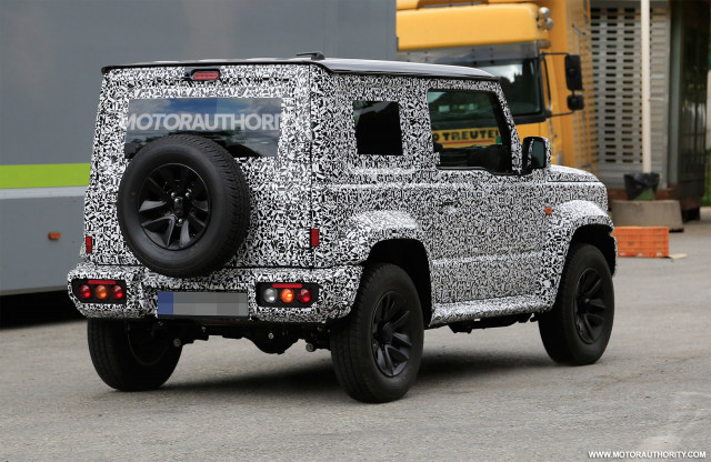 2018 Suzuki Jimny spy shots - Image via S. Baldauf/SB-Medien