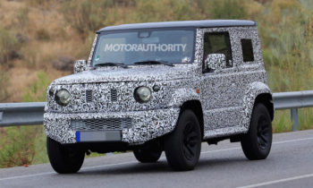 2018 Suzuki Jimny spy shots
