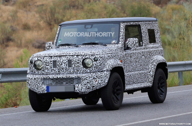 2018 Suzuki Jimny spy shots - Image via S. Baldauf/SB-Medien