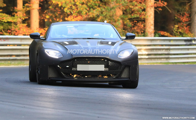 2019 Aston Martin Vanquish spy shots - S. Baldauf/SB-Medien