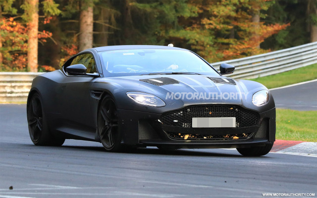 2019 Aston Martin Vanquish spy shots - S. Baldauf/SB-Medien