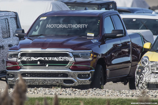 2019 Ram 1500 spy shots - Image via S. Baldauf/SB-Medien 2019 Ram 1500 spy shots - Image via S. Baldauf/SB-Medien