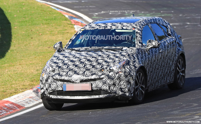 2019 Toyota Prius V spy shots - Image via S. Baldauf/SB-Medien