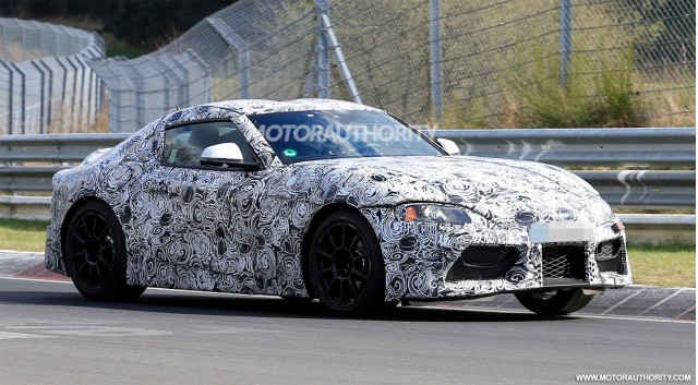 2019 Toyota Supra spy shots - Image via S. Baldauf/SB-Medien
