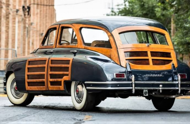 A 1948 Packard woody wagon will be featured in Chicago | Mecum Auctions photos