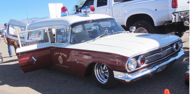 Ambulance came out of a Chevy assembly plant as a four-door sedan