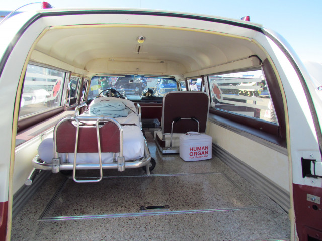 Ambulance came out of a Chevy assembly plant as a four-door sedan