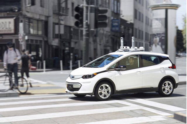 Chevrolet Bolt EV Cruise Automation test mule in San Francisco
