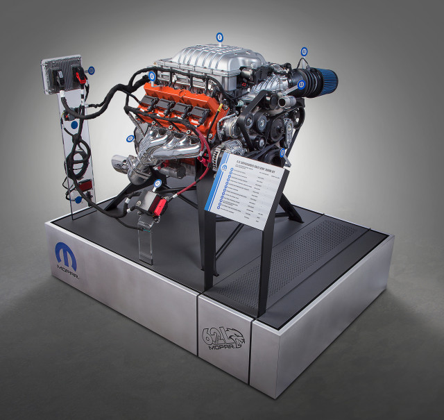 Mopar unleashes its Hellcrate; Hellcat crate engine kit