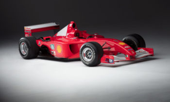A rare chance to own one of Michael Schumacher's F1 race cars