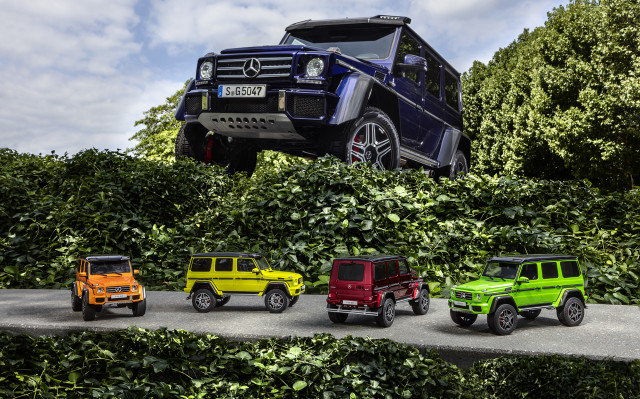 GT Spirit is offering the Mercedes-Benz G500 4x4² in 1:18 scale