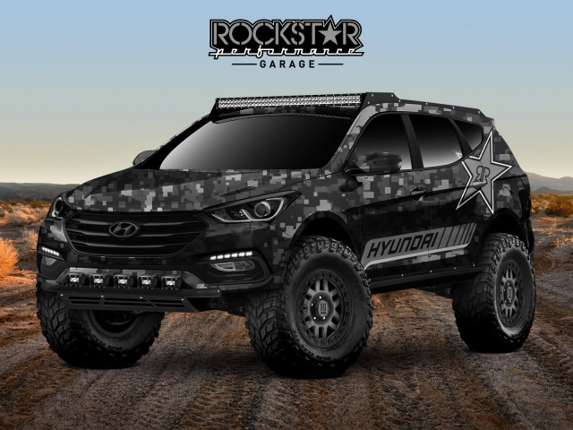 Rockstar Energy Moab Extreme Off-roader Hyundai Santa Fe Sport Concept Rockstar Energy Moab Extreme Off-roader Hyundai Santa Fe Sport Concept