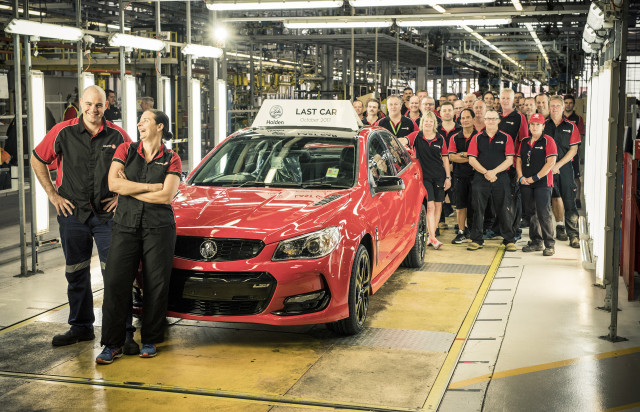 Last Holden Commodore to be built in Australia - October 2017