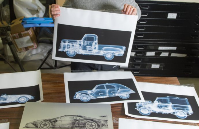 Nick Veasey, X ray photographer at his studio in Maidstone, Kent | SWNS photo