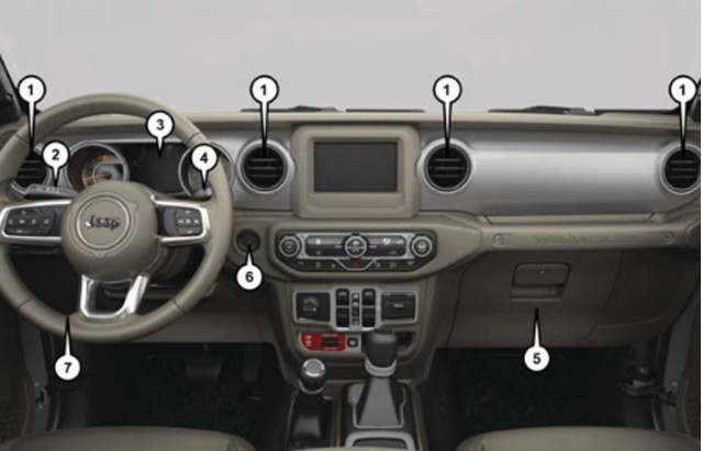 Page from leaked owner’s manual for 2018 Jeep Wrangler - Image via JL Wrangler Forums