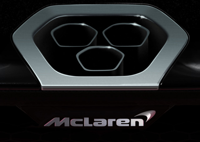 Teaser for McLaren P15 supercar debuting in first quarter of 2018