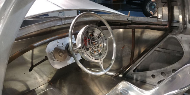 Tucker’s grandson is helping with steering wheel design