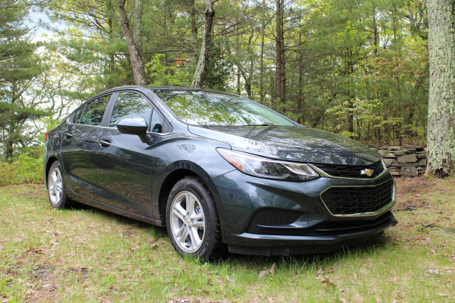 2017 Chevrolet Cruze Diesel (with 6-speed automatic transmission), Catskill Mountains, NY, May 2017