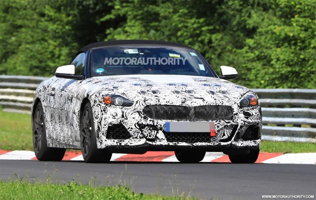 2019 BMW Z4 spy shots - Image via S. Baldauf/SB-Medien