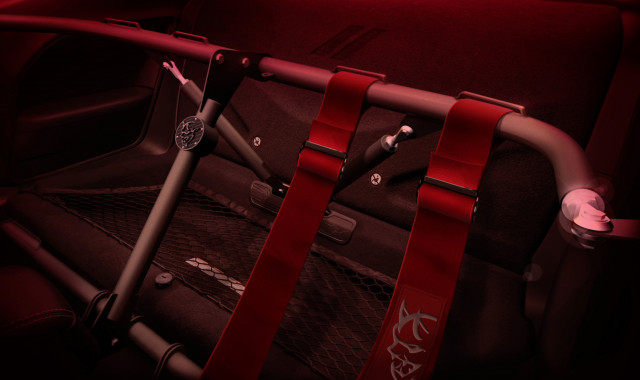 2018 Dodge Challenger SRT Demon Speedlogix four-point harness bar