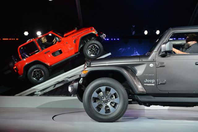 2018 Jeep Wrangler, 2017 Los Angeles auto show