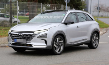 2019 Hyundai fuel cell SUV spy shots
