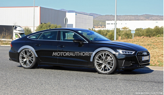 2020 Audi RS 7 test mule spy shots - Image via S. Baldauf/SB-Medien