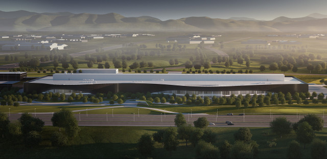 Artist’s impression of the Polestar plant under construction in Chengdu, China