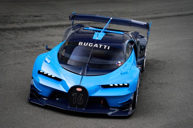 Bugatti Vision Gran Turismo concept, 2015 Frankfurt Auto Show