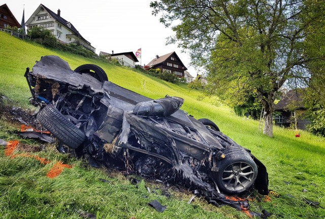 Crashed Rimac Concept_One driven by Richard Hammond - Image via ‘The Grand Tour’ Crashed Rimac Concept_One driven by Richard Hammond - Image via ‘The Grand Tour’