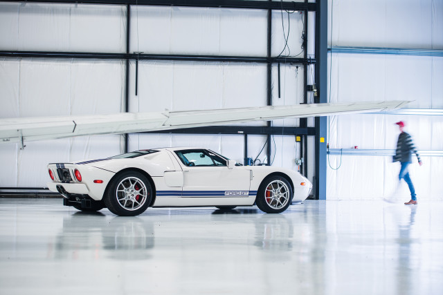 2006 Ford GT with 10.8 miles on its odometer - Image via RM Auctions