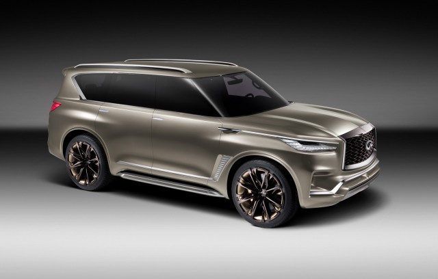 Infiniti QX80 Monograph concept, 2017 New York auto show