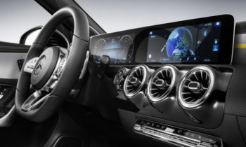 Mercedes-Benz A-Class interior photo teasers tip plug-in hybrid model