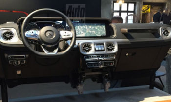Interior of next-generation Mercedes-Benz G-Class leaked