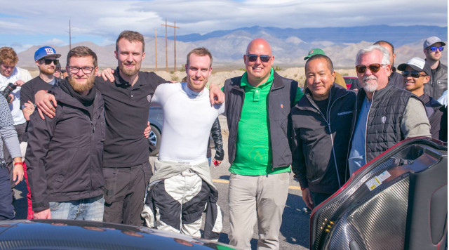 Koenigsegg Agera RS sets production car land speed record of 277.9 mph Koenigsegg Agera RS sets production car land speed record of 277.9 mph