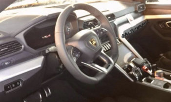 Lamborghini Urus' interior spied uncovered