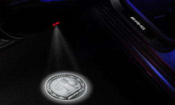 Mercedes-AMG lets you say it with puddle lamps