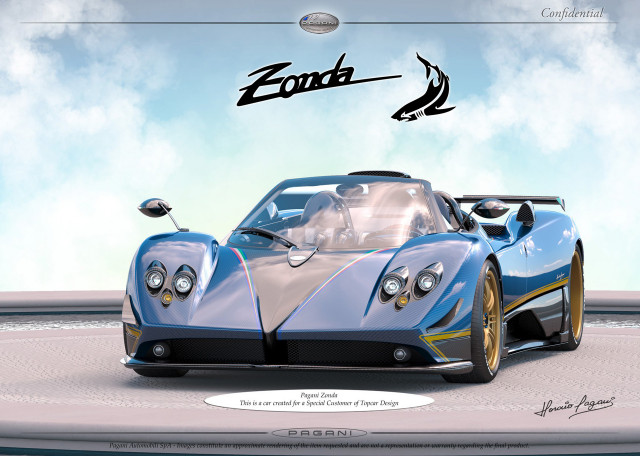 Pagani Zonda commissioned by a customer of TopCar Design