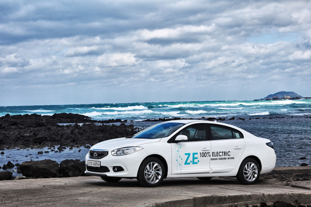 Renault Samsung SM3 ZE electric car, sold in South Korea