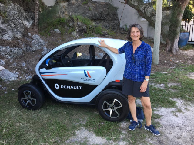 Renault Twizy rented in Bermuda, October 2017 [photo: David Noland]