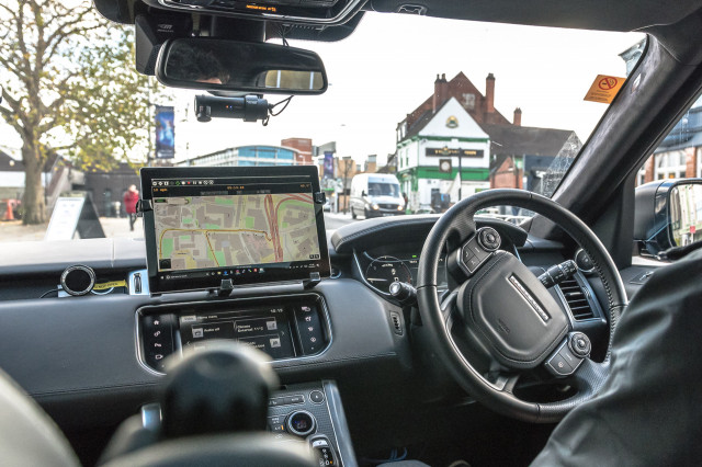 Self-driving Jaguar Land Rover prototypes testing on public roads