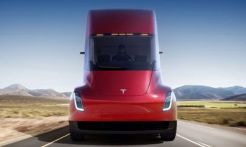Tesla Semi promises 500-mile range, center driving position