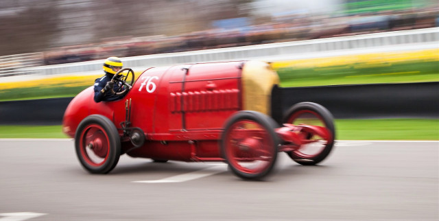 The antique Fiat racer is a riotous crowd pleaser | Stefan Marojam The antique Fiat racer is a riotous crowd pleaser | Stefan Marojam